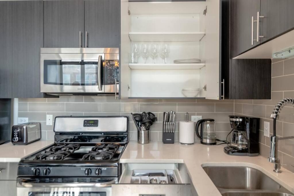 Spacious 2Br Vacation Rental With City View, Optional Parking And Gym Near Mccormick Place & Downtown Chicago Attractions Extérieur photo